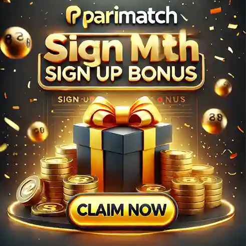 Parimatch sign up bonus
