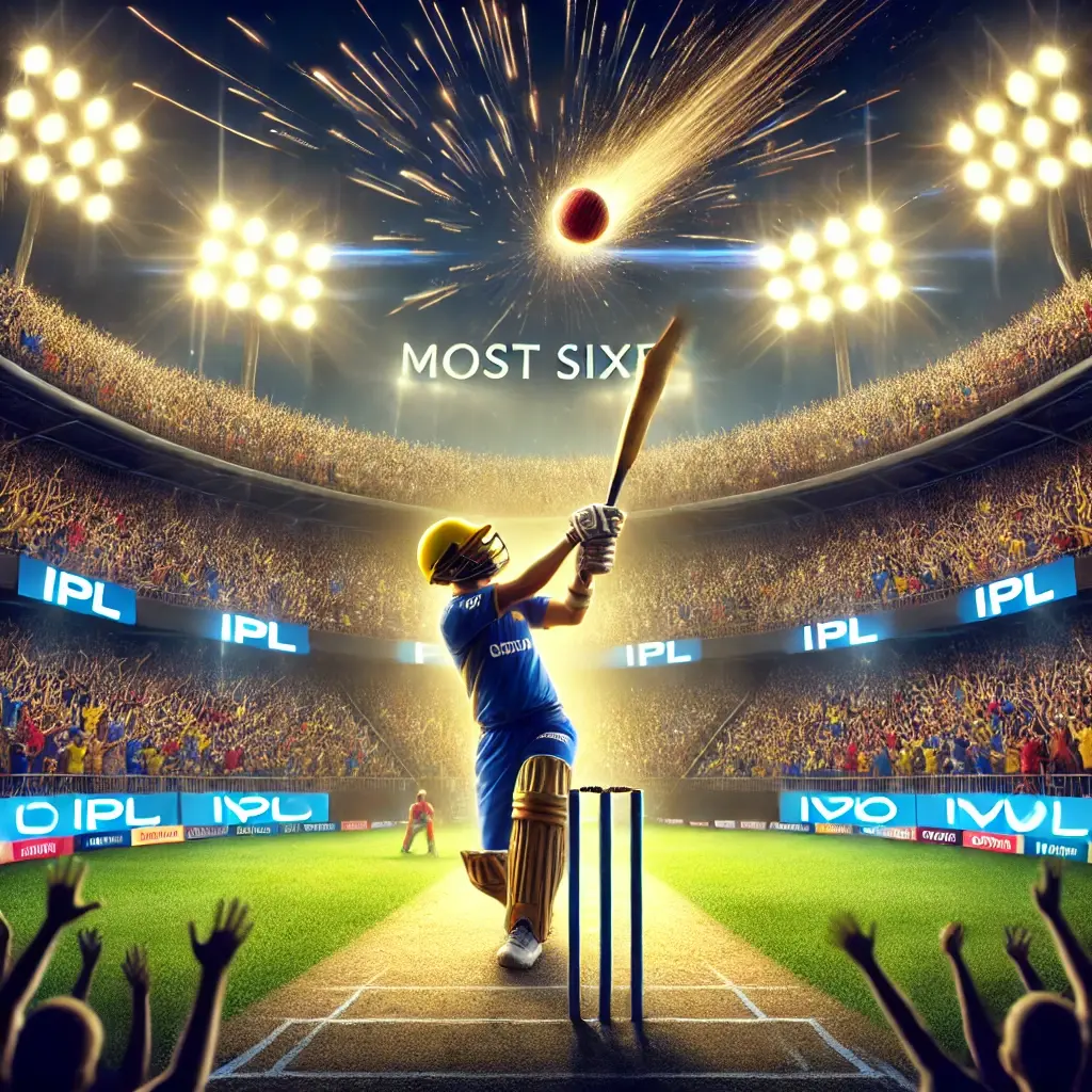 most sixes in IPL
