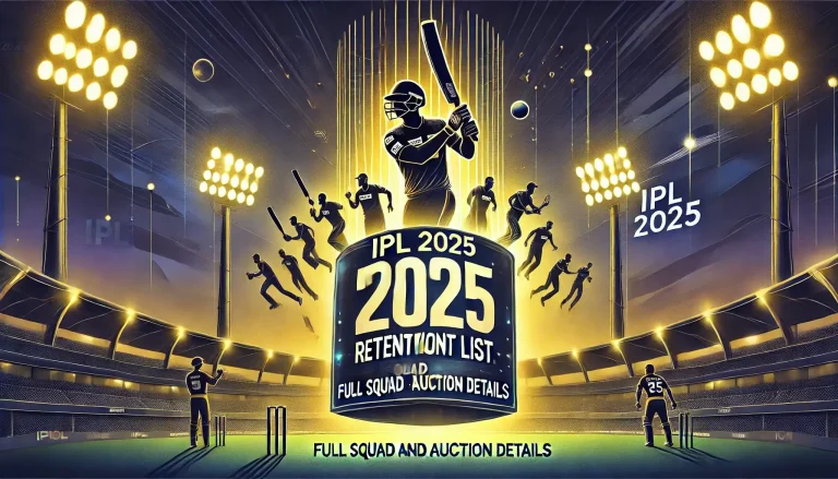 IPL 2025 Retention List