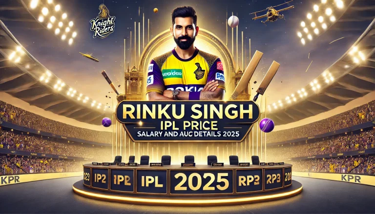 Rinku Singh IPL Price