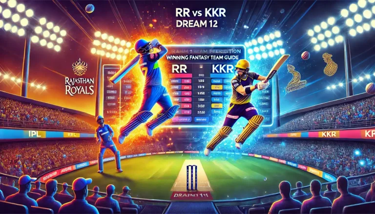 RR vs KKR Dream11 Prediction