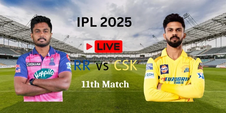 RR vs CSK Dream11 prediction