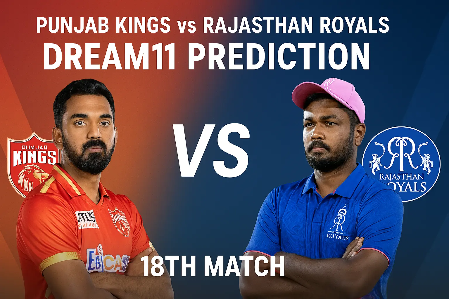 RR vs PBKS Dream11 Prediction