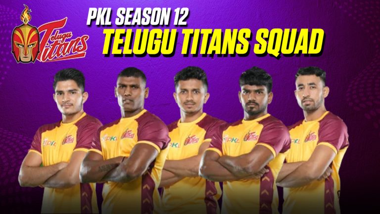 Telugu Titans Squad for PKL 12