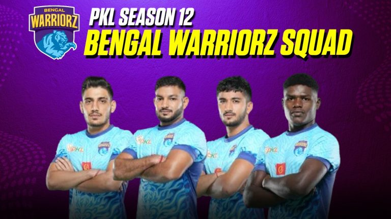 Bengal Warriorz Squad for PKL 12