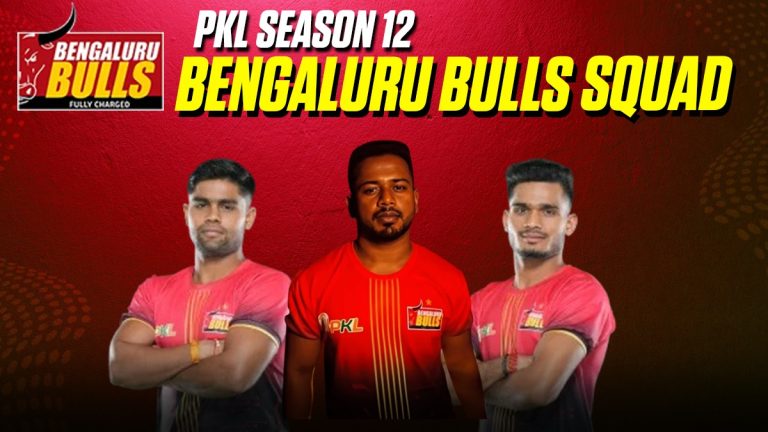 Bengaluru Bulls Squad for PKL 12