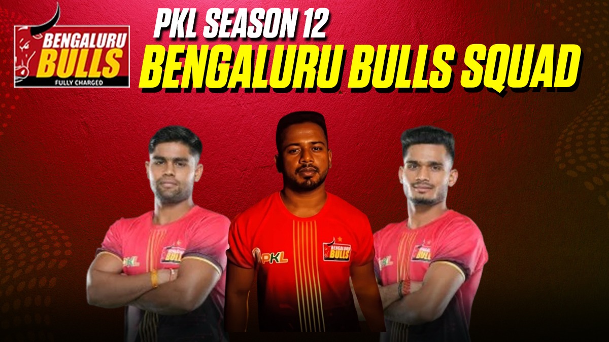 Bengaluru Bulls Squad for PKL 12