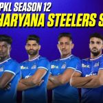 Haryana Steelers Squad for PKL 12
