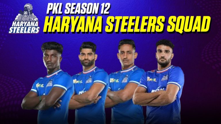 Haryana Steelers Squad for PKL 12