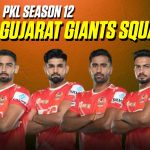 Gujarat Giants Squad for PKL 12