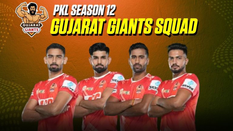 Gujarat Giants Squad for PKL 12