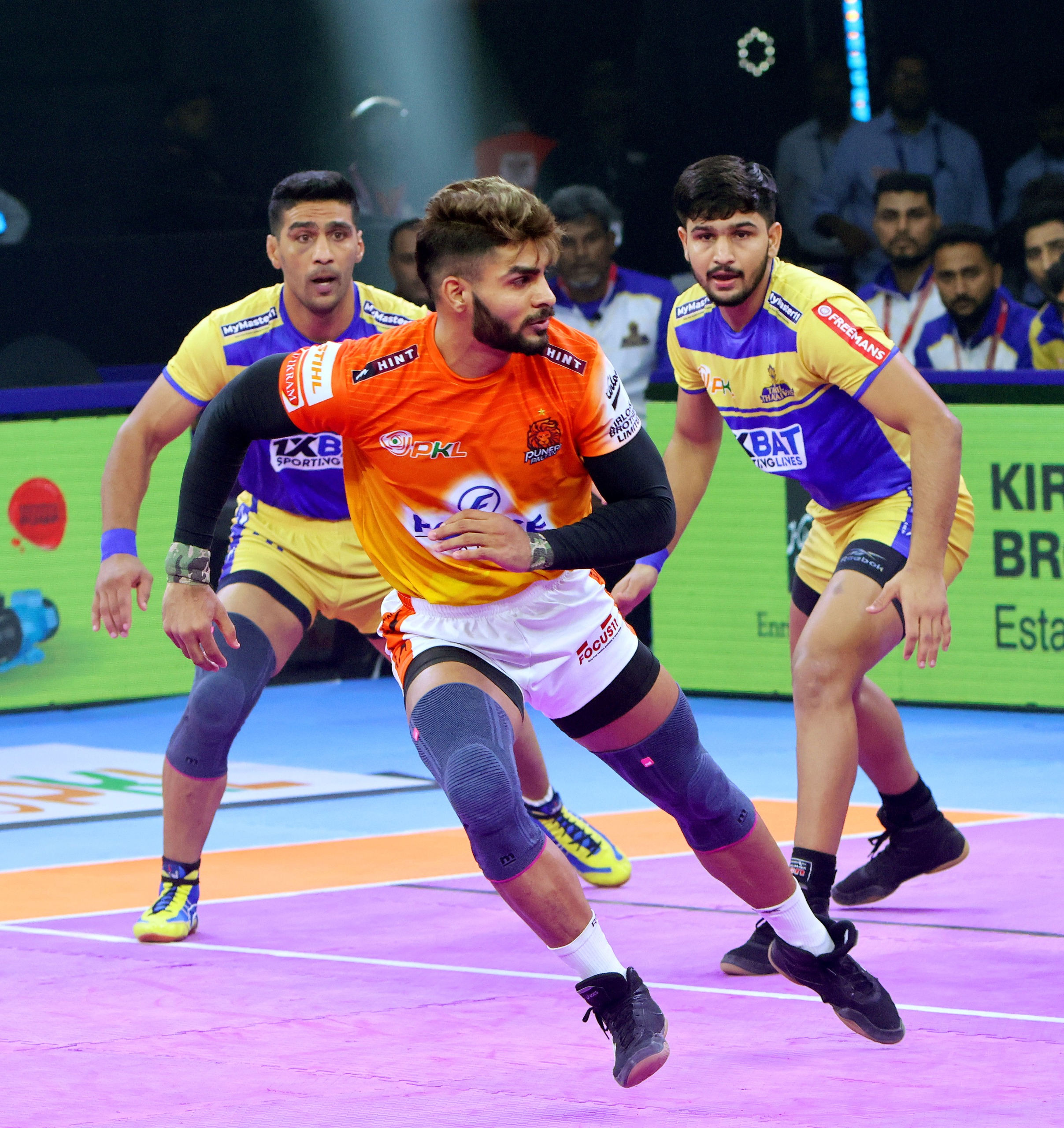 best defensive unit in PKL 12