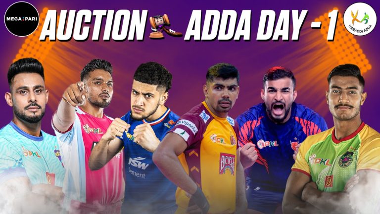 PKL 12 Auction Day 1 Live Updates: Shadlou sold to Gujarat for 2.23 crore; Fazel Atrachali sold to Delhi for 38 lakhs